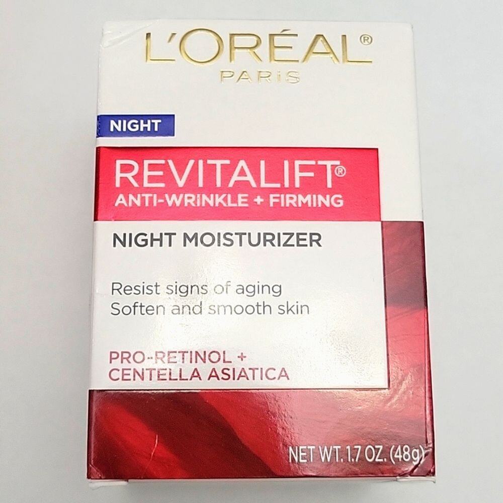 New! L'ORÉAL Revitalift Night Moisturizer 1.7 Oz